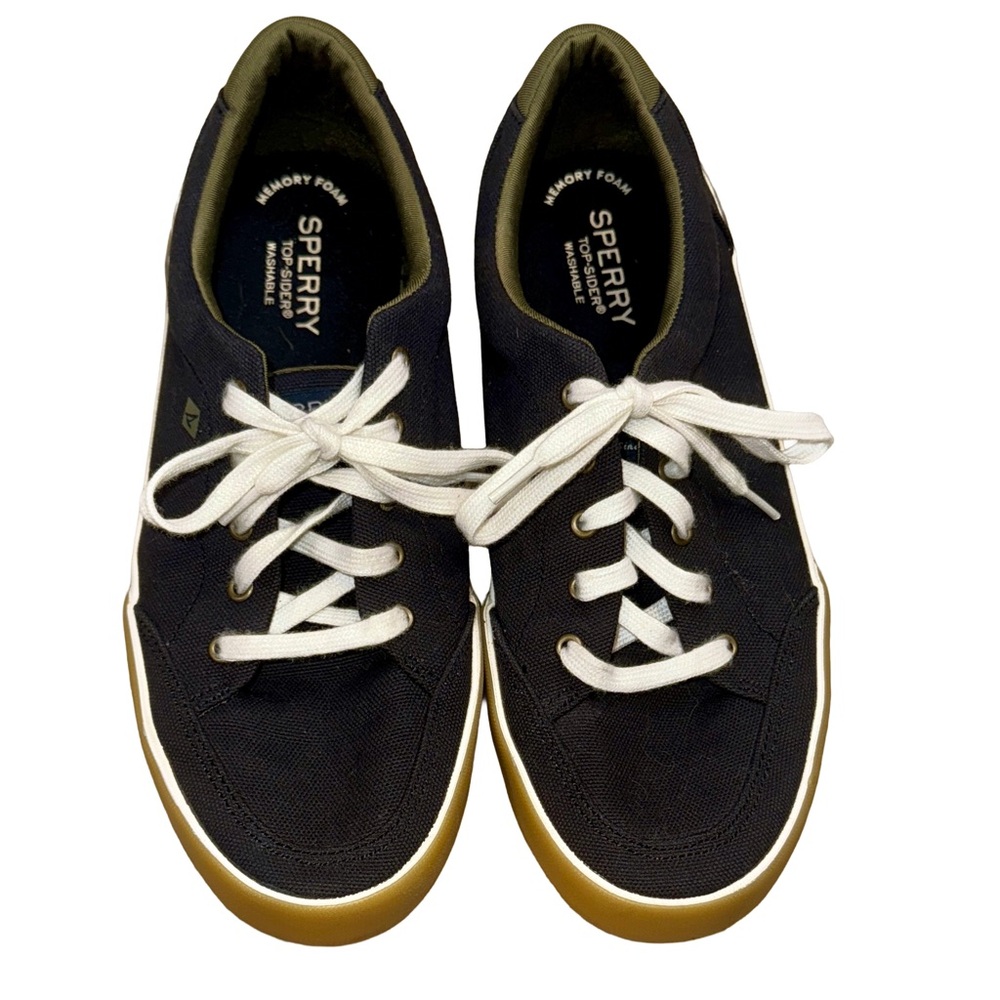 Sperry Harbor Tide Washable Canvas Sneakers size 6